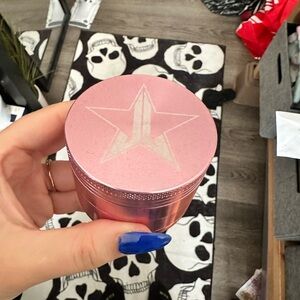 Pink Star Logo Cosmetic Herb Grinder